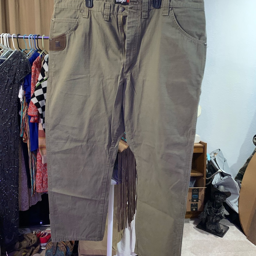 Wrangler Riggs Workwear Olive Pants
